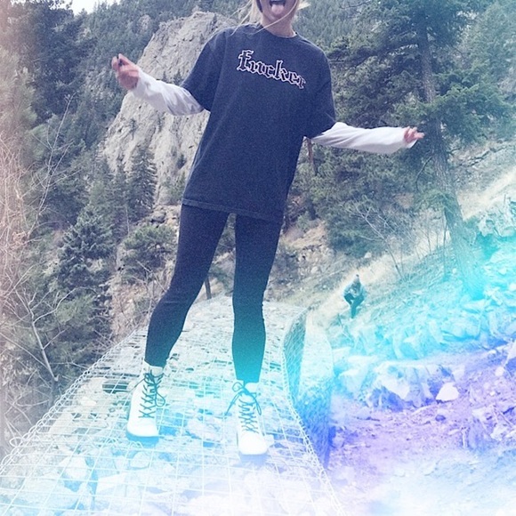 Tops - Vintage “fucker” T shirt